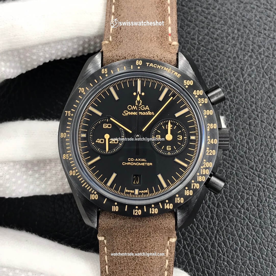 Omega Speedmaster 311.92.44.51.01.006 OM Factory V2 Dark Side Of The Moon Black Omega Speedmaster 311.92.44.51.01.006 OM Factory V2 Dark Side Of The Moon Black