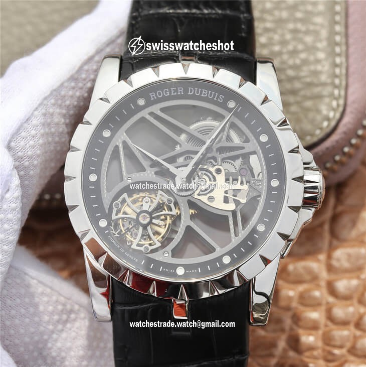 Roger Dubuis Excalibur RDDBEX0260 JB Factory Skeleton Tourbillon Dial Roger Dubuis Excalibur RDDBEX0260 JB Factory Skeleton Tourbillon Dial