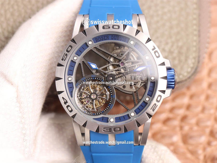 Roger Dubuis Excalibur Spidr RDDBEX0479 JB Factory Tourbillon Skeleton Dial Roger Dubuis Excalibur Spidr RDDBEX0479 JB Factory Tourbillon Skeleton Dial