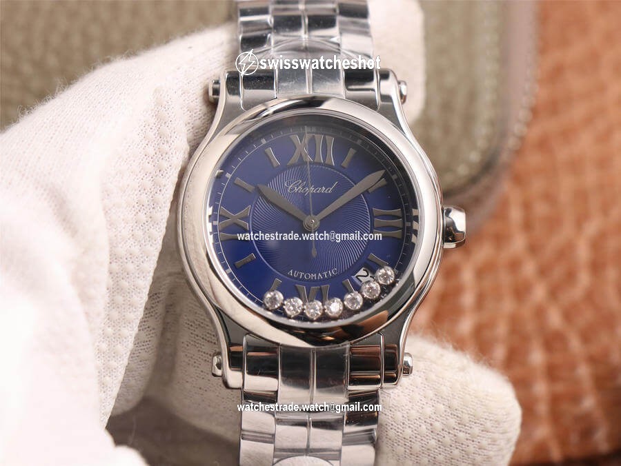 Chopard Happy Sport 278559-3009 YF Factory Blue Dial Chopard Happy Sport 278559-3009 YF Factory Blue Dial