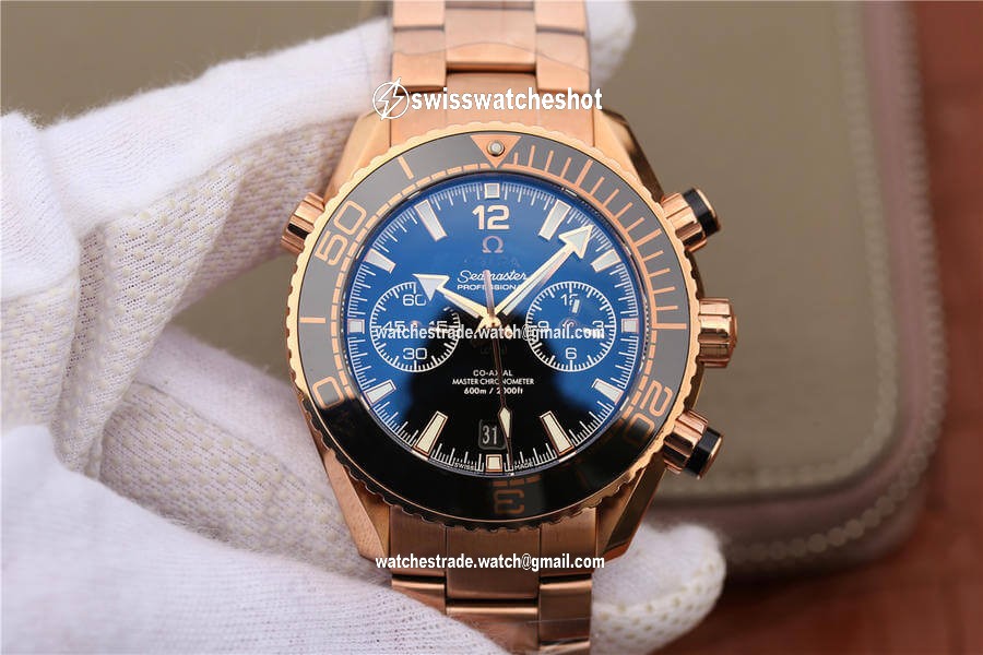 Omega Seamaster Ocean Universe Timing 232.63.46 OM Factory Black Dial Omega Seamaster Ocean Universe Timing 232.63.46 OM Factory Black Dial