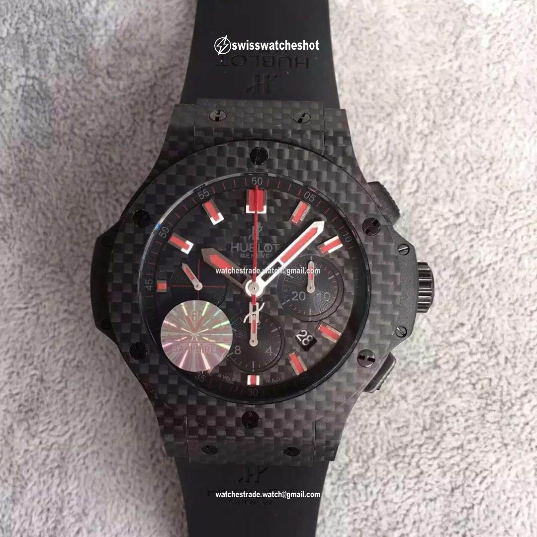 Hublot Big Bang Carbon 301.QX.1724.RX V6 Factory Black Dial Hublot Big Bang Carbon 301.QX.1724.RX V6 Factory Black Dial