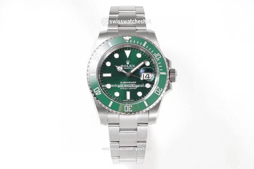 Rolex Submariner 116610LV-97200 ZF Factory Green Dial Stainless Steel Strap Rolex Submariner 116610LV-97200 ZF Factory Green Dial Stainless Steel Strap