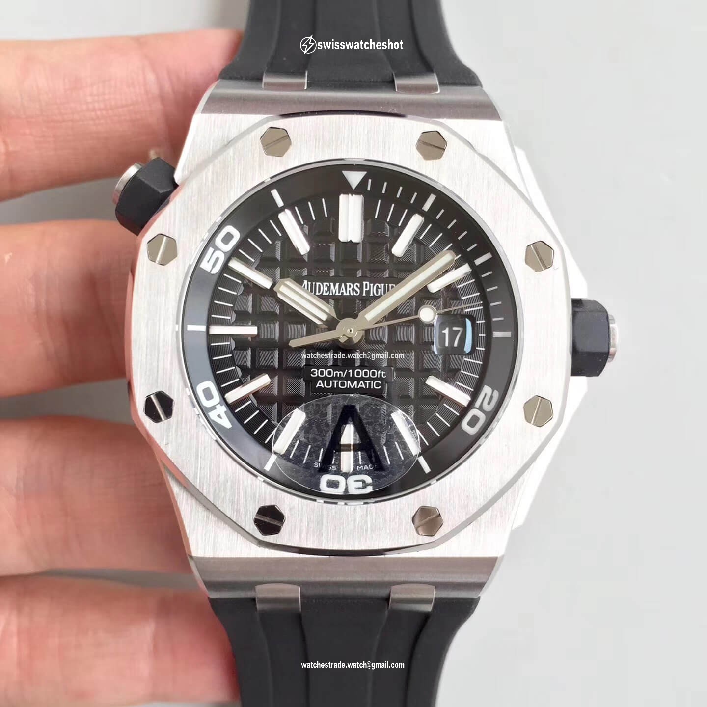Audemars Piguet Royal Oak Offshore 15703 JF Factory V10 Black Dial Audemars Piguet Royal Oak Offshore 15703 JF Factory V10 Black Dial