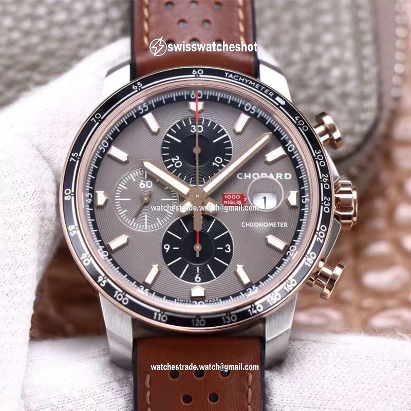 Chopard Classic Racing Mille Miglia GTS Chronograph 168571-6002 V7 Factory Gray Dial Chopard Classic Racing Mille Miglia GTS Chronograph 168571-6002 V7 Factory Gray Dial