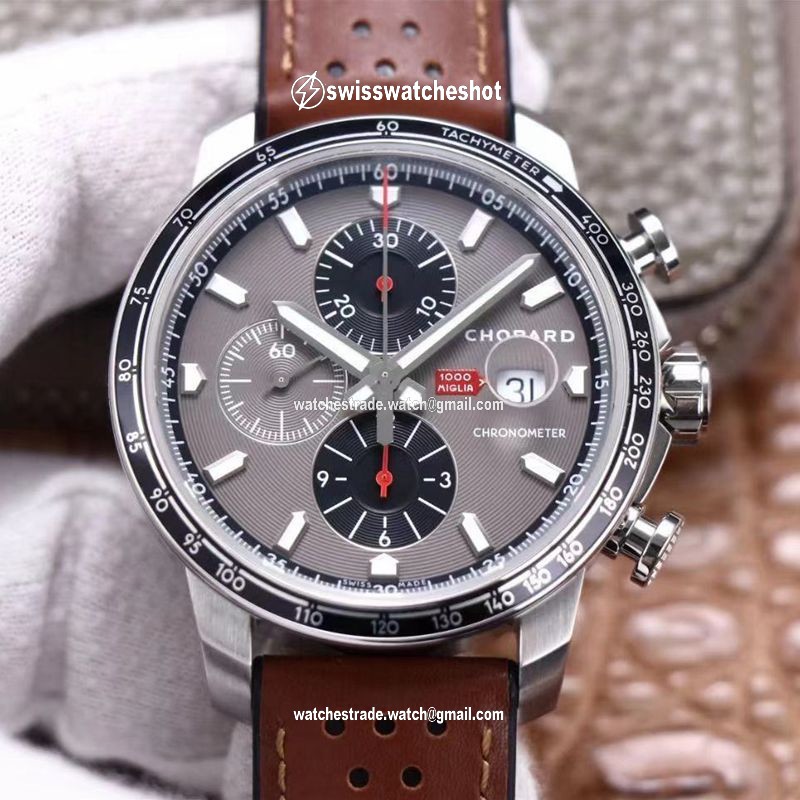 Chopard Classic Racing Mille Miglia GTS Chronograph 168571-3004 V7 Factory Gray Dial Chopard Classic Racing Mille Miglia GTS Chronograph 168571-3004 V7 Factory Gray Dial