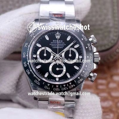 Rolex Cosmograph Daytona M116500LN-0002 Noob Factory 4130 Movement Rolex Cosmograph Daytona M116500LN-0002 Noob Factory 4130 Movement
