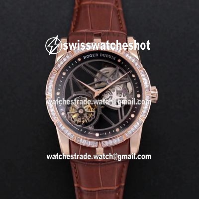 Roger Dubuis Excalibur RDDBEX0404 JB Factory V3 Rose Gold Tourbillon Roger Dubuis Excalibur RDDBEX0404 JB Factory V3 Rose Gold Tourbillon