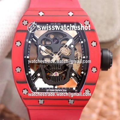 Richard Mille RM052-01 Tourbillon JB Factory Red Ceramic Richard Mille RM052-01 Tourbillon JB Factory Red Ceramic