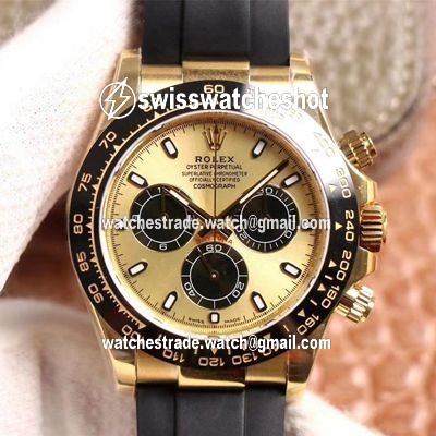 Rolex Daytona M116518LN-0048 Noob Factory Champagne Dial 4130 Movement Rolex Daytona M116518LN-0048 Noob Factory Champagne Dial 4130 Movement
