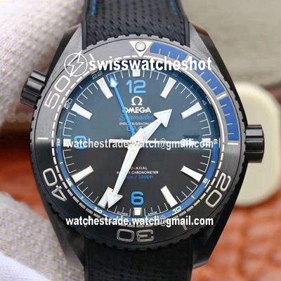Omega Seamaster 215.92.46.22.01.002 GMT VS Factory Black Ceramic Omega Seamaster 215.92.46.22.01.002 GMT VS Factory Black Ceramic