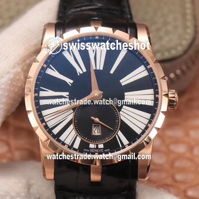 Roger Dubuis Excalibur DBEX0537 PF Factory Black Dial Roger Dubuis Excalibur DBEX0537 PF Factory Black Dial