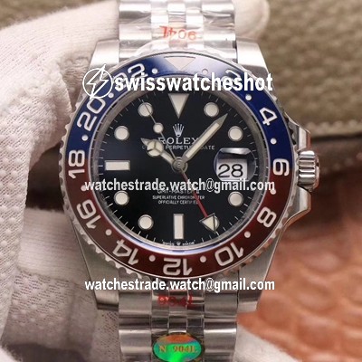 Rolex GMT Master II 126710BLRO-0001 Noob Factory Black Dial Rolex GMT Master II 126710BLRO-0001 Noob Factory Black Dial