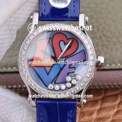 Chopard Happy Diamonds Happy Love 278559-3020 YF Factory Blue Mother Pearl Dial Chopard Happy Diamonds Happy Love 278559-3020 YF Factory Blue Mother Pearl Dial