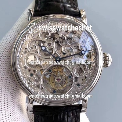 Patek Philippe Tourbillon 316L Stainless Steel Skeleton Dial Patek Philippe Tourbillon 316L Stainless Steel Skeleton Dial