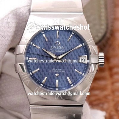 Omega Constellation Co-Axial 38MM 123.10.38.21.03.001 VS Factory Blue Dial Omega Constellation Co-Axial 38MM 123.10.38.21.03.001 VS Factory Blue Dial