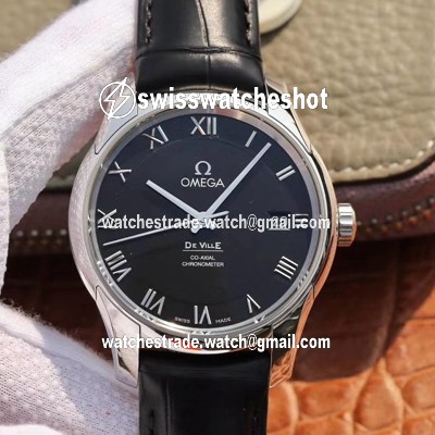 Omega De Ville 431.13.41.21.01.001 VS Factory Black Dial Omega De Ville 431.13.41.21.01.001 VS Factory Black Dial