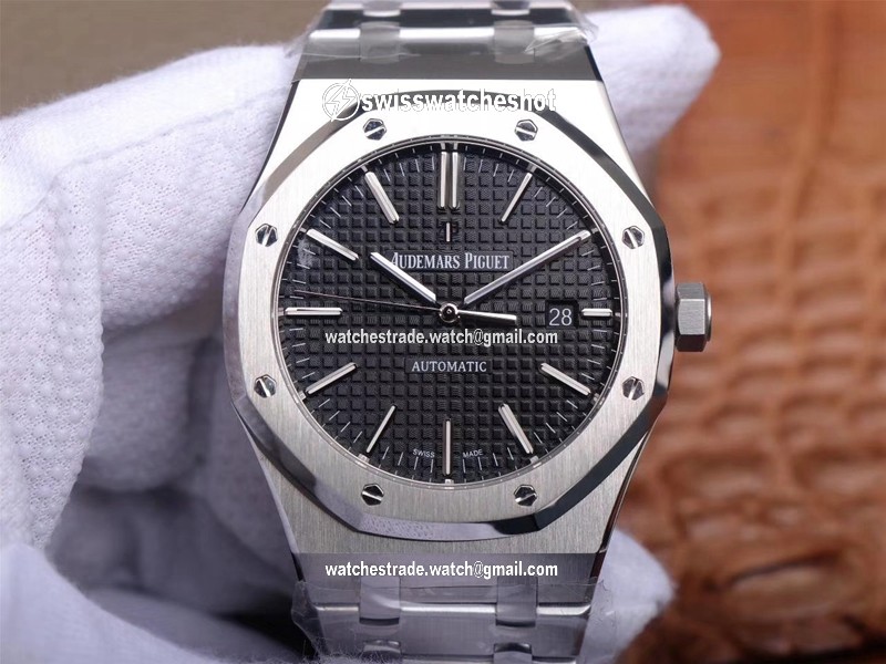 Audemars Piguet Royal Oak 15400ST.OO.1220ST.01 ZF Factory Black Dial Audemars Piguet Royal Oak 15400ST.OO.1220ST.01 ZF Factory Black Dial
