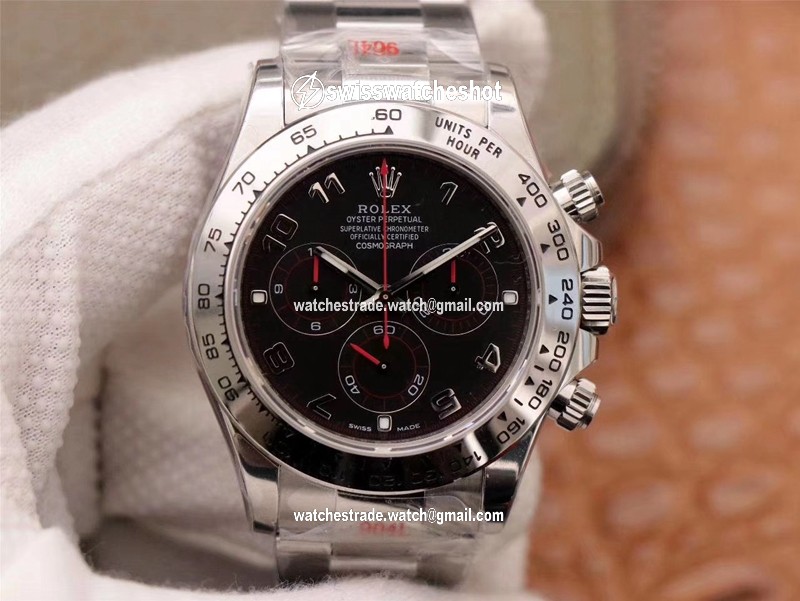 Rolex Daytona Cosmograph 116509-78599 Noob Factory Black Dial Rolex Daytona Cosmograph 116509-78599 Noob Factory Black Dial