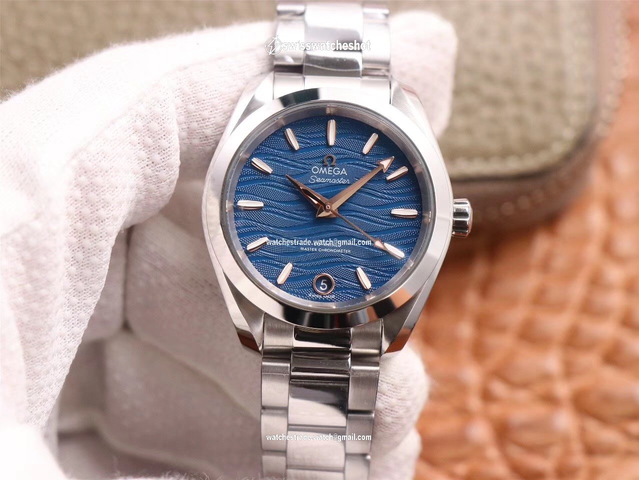 VS Factory Seamaster Aqua Terra 150M OMEGA CO AXIAL Master Chronometer Ladies 220.10.38.20.03.002 VS Factory Seamaster Aqua Terra 150M OMEGA CO AXIAL Master Chronometer Ladies 220.10.38.20.03.002