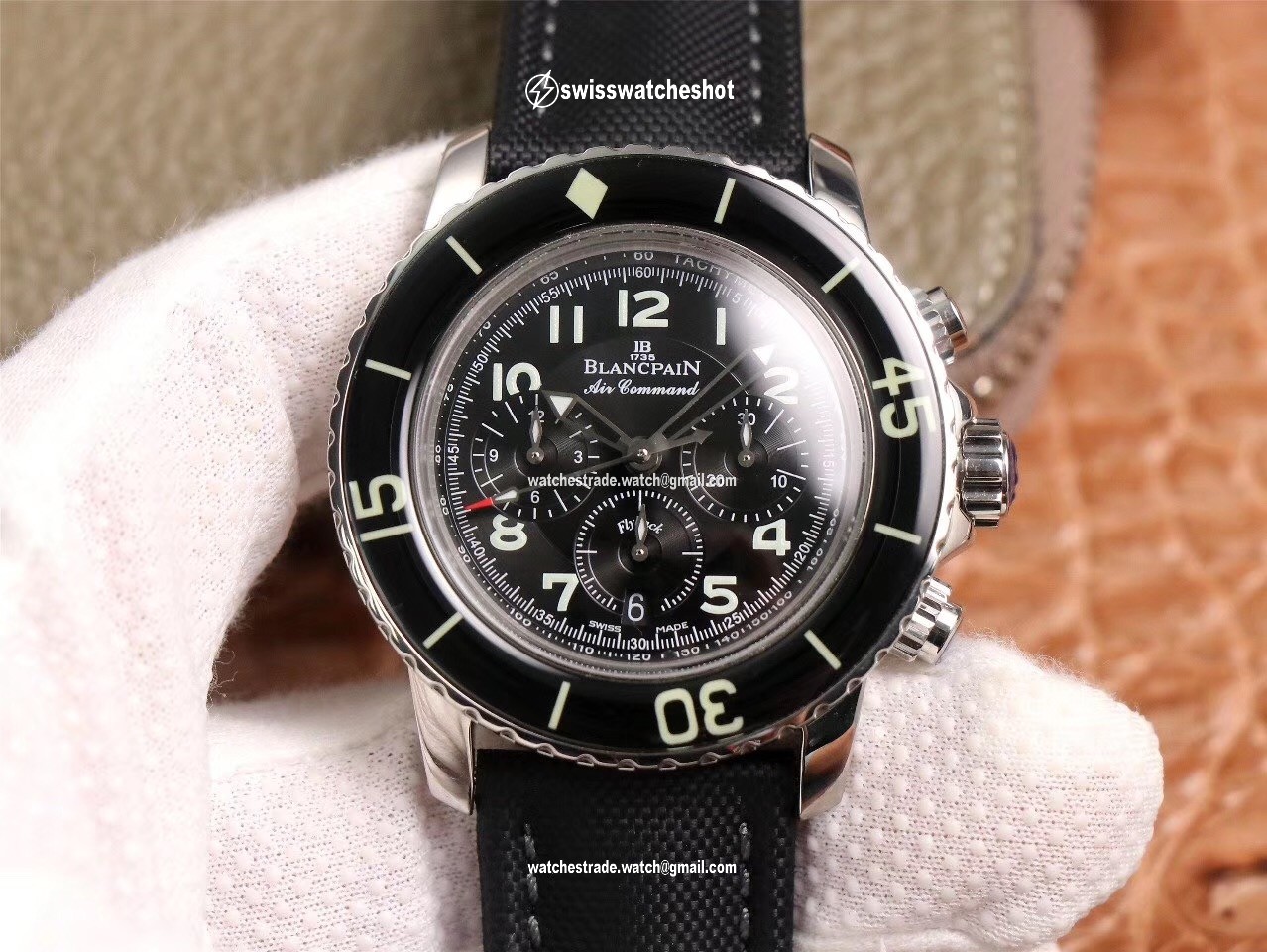 Blancpain Fifty Fathoms Chronographe Flyback 5085 OM Factory Blancpain Fifty Fathoms Chronographe Flyback 5085 OM Factory