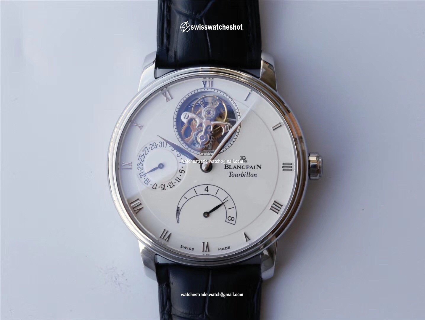 JB Factory Blancpain Villeret Tourbillon 8 Jours 6025-1542-55b JB Factory Blancpain Villeret Tourbillon 8 Jours 6025-1542-55b