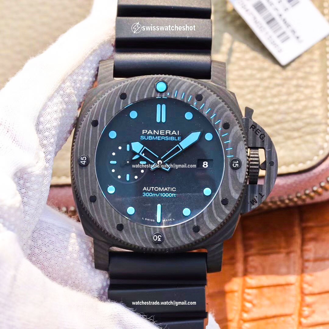 VS Factory Panerai Submersible Carbotech 47MM PAM01616 VS Factory Panerai Submersible Carbotech 47MM PAM01616