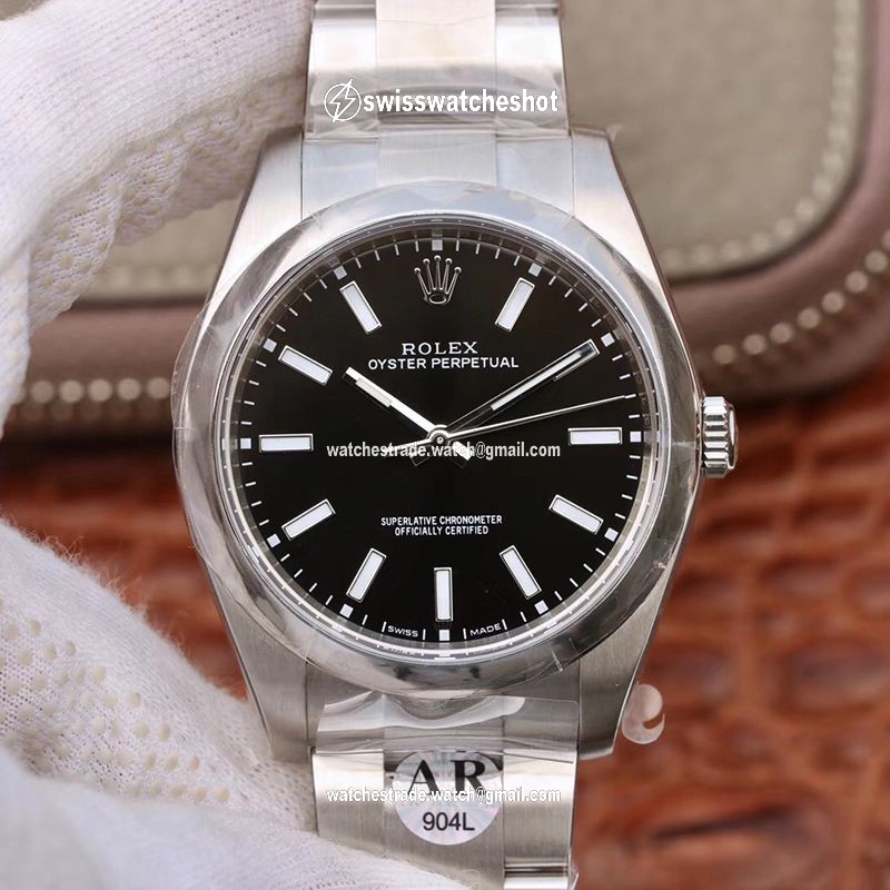 Rolex Oyster Perpetual 114300 39mm AR Factory Black Dial Rolex Oyster Perpetual 114300 39mm AR Factory Black Dial