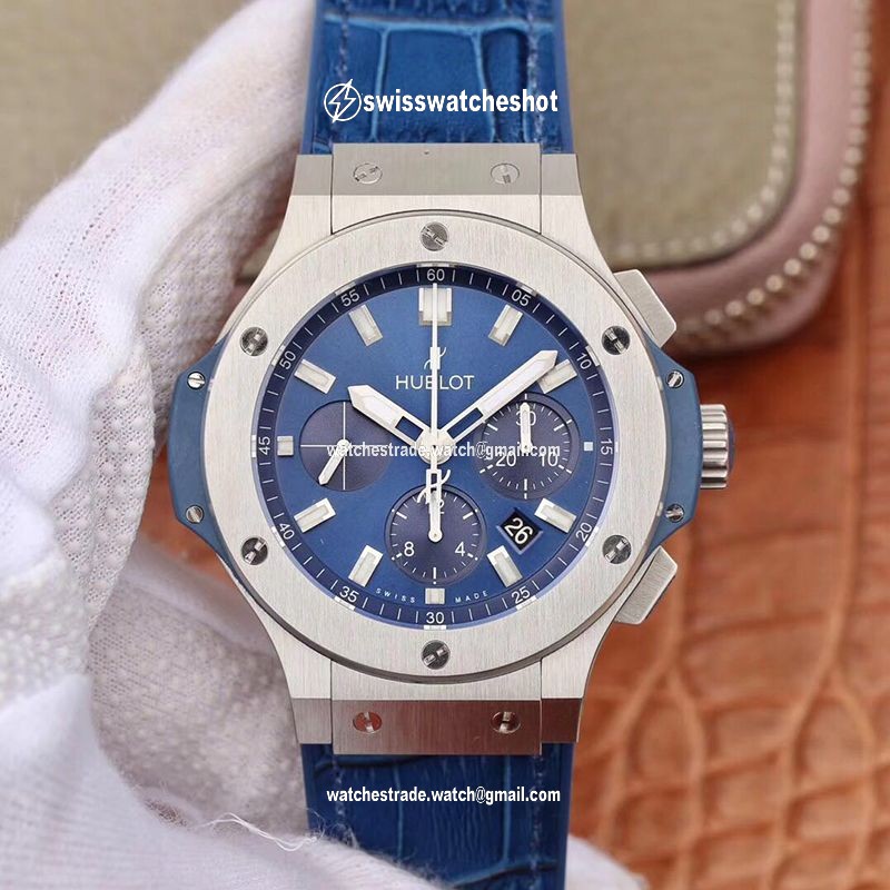 Hublot Big Bang Classic Fusion Chronograph 44mm 301.SX.7170.LR V6 Factory Blue Dial Hublot Big Bang Classic Fusion Chronograph 44mm 301.SX.7170.LR V6 Factory Blue Dial