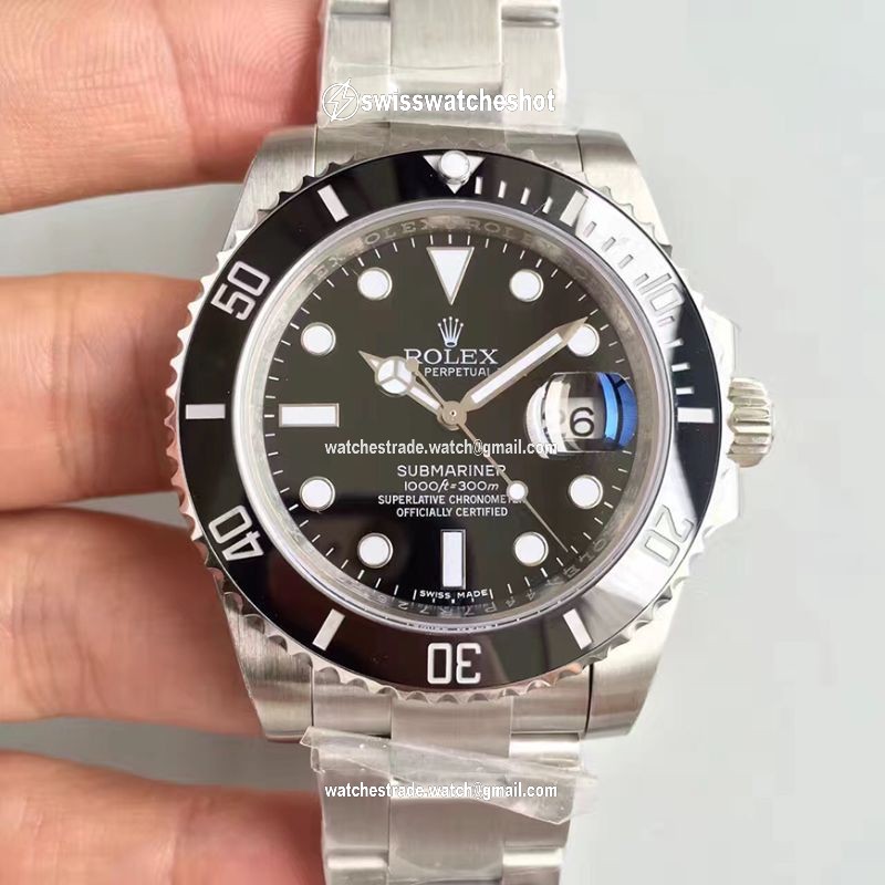 Rolex Submariner 114060 300M Noob Factory V9 Version Black Dial Rolex Submariner 114060 300M Noob Factory V9 Version Black Dial