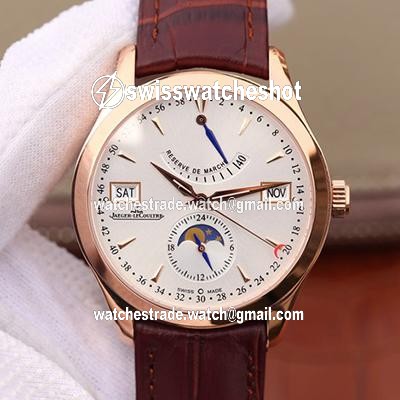 Jaeger-LeCoultre Master Calendar Q151242A Rose Gold Silver Dial Jaeger-LeCoultre Master Calendar Q151242A Rose Gold Silver Dial
