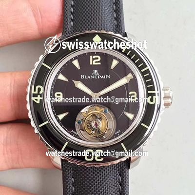 Blancpain Fifty Fathoms Tourbillon JB Factory Black Dial Blancpain Fifty Fathoms Tourbillon JB Factory Black Dial