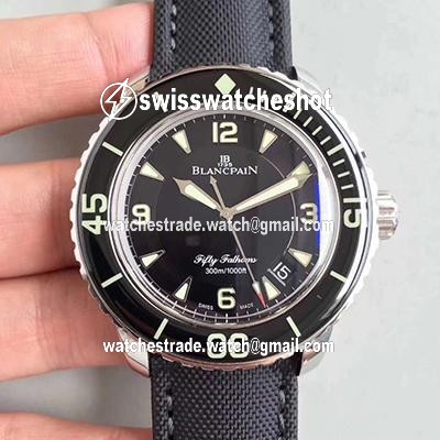 Blancpain Fifty Fathoms 5015-1130-52 ZF Factory Black Dial Blancpain Fifty Fathoms 5015-1130-52 ZF Factory Black Dial