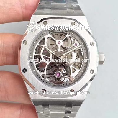 Audemars Piguet Royal Oak 26518ST.OO.1220ST.01 Tourbillon Skeleton Dial Audemars Piguet Royal Oak 26518ST.OO.1220ST.01 Tourbillon Skeleton Dial