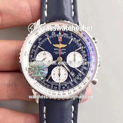 Breitling Navitimer 01 AB012012/BB01/437X/A20BA.1 JF Factory Blue Dial Breitling Navitimer 01 AB012012/BB01/437X/A20BA.1 JF Factory Blue Dial