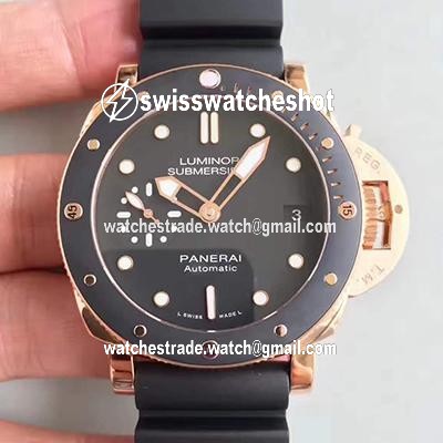 Panerai Luminor Submersible PAM684 XF Factory Black Dial Panerai Luminor Submersible PAM684 XF Factory Black Dial