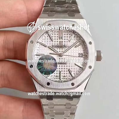 Audemars Piguet Royal Oak 15400 Silver Dial JF Factory V5 Audemars Piguet Royal Oak 15400 Silver Dial JF Factory V5