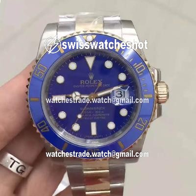 Rolex Submariner Date 116613LB Noob Factory V8 Blue Dial Rolex Submariner Date 116613LB Noob Factory V8 Blue Dial