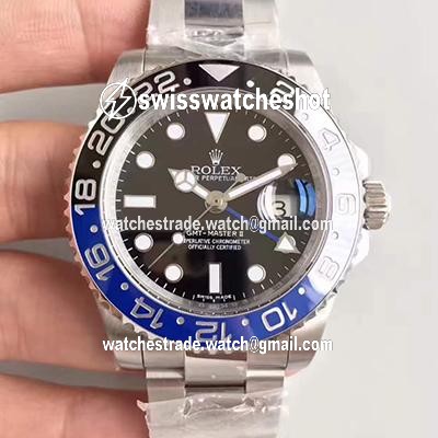Rolex GMT Master II 116710BLNR Noob Factory V8 Black Dial Rolex GMT Master II 116710BLNR Noob Factory V8 Black Dial
