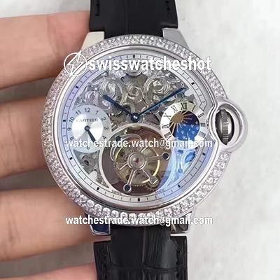 Ballon Bleu De Cartier Tourbillon Silver Dial Ballon Bleu De Cartier Tourbillon Silver Dial