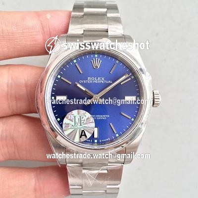 Rolex Oyster Perpetual 39 114300 JF Factory Blue Dial Rolex Oyster Perpetual 39 114300 JF Factory Blue Dial