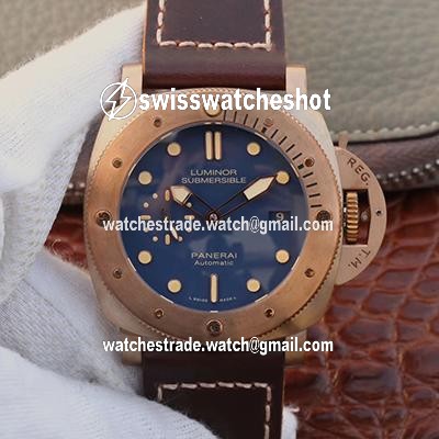 Panerai Luminor Submersible 1950 3 Days Automatic Bronzo PAM671 VS Factory V2 Blue Dial Panerai Luminor Submersible 1950 3 Days Automatic Bronzo PAM671 VS Factory V2 Blue Dial
