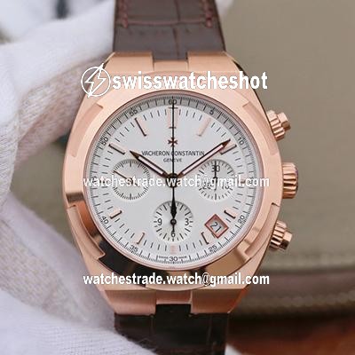 Vacheron Constantin Overseas Chronograph 5500V/000R-B074 8F Factory Silver Dial Vacheron Constantin Overseas Chronograph 5500V/000R-B074 8F Factory Silver Dial