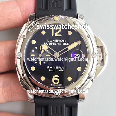 Panerai Luminor Submersible PAM024 V2 Black Dial Panerai Luminor Submersible PAM024 V2 Black Dial