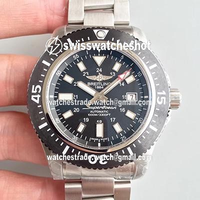 Breitling Superocean 44 Special Y1739310/BF45/162A GF Factory Black Dial Breitling Superocean 44 Special Y1739310/BF45/162A GF Factory Black Dial