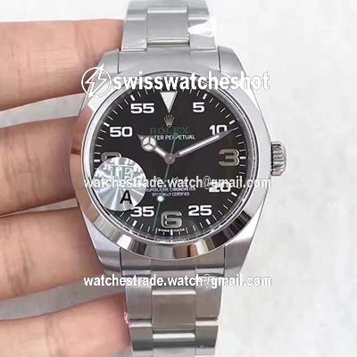 Rolex Air-King 116900 JF Factory Black Dial Rolex Air-King 116900 JF Factory Black Dial