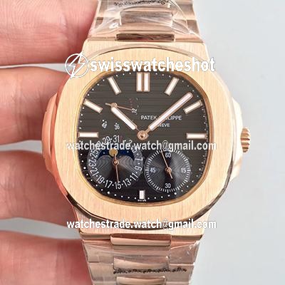 Patek Philippe Nautilus Moonphase 5712R-001 Black Dial Patek Philippe Nautilus Moonphase 5712R-001 Black Dial