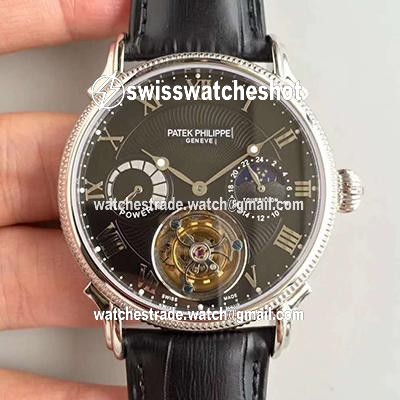 Patek Philippe Tourbillon Moonphase Black Dial Patek Philippe Tourbillon Moonphase Black Dial