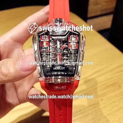 Hublot LaFerrari MP-05 Red Rubber Strap Black Dial Hublot LaFerrari MP-05 Red Rubber Strap Black Dial