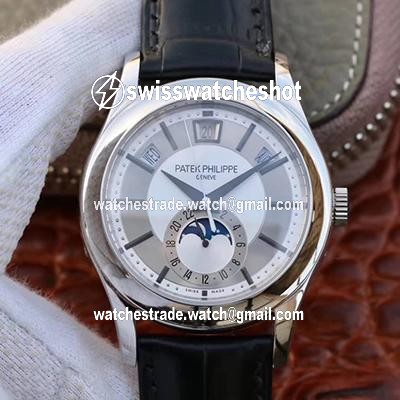 Patek Philippe Annual Calendar 5205G-001 Rhodium Dial Patek Philippe Annual Calendar 5205G-001 Rhodium Dial